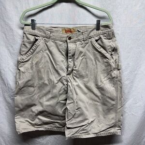 Tan Old Navy Painters Cargo Short